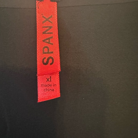 Spanx black tank dress shapewear body shaper size XLarge - Picture 2 of 12